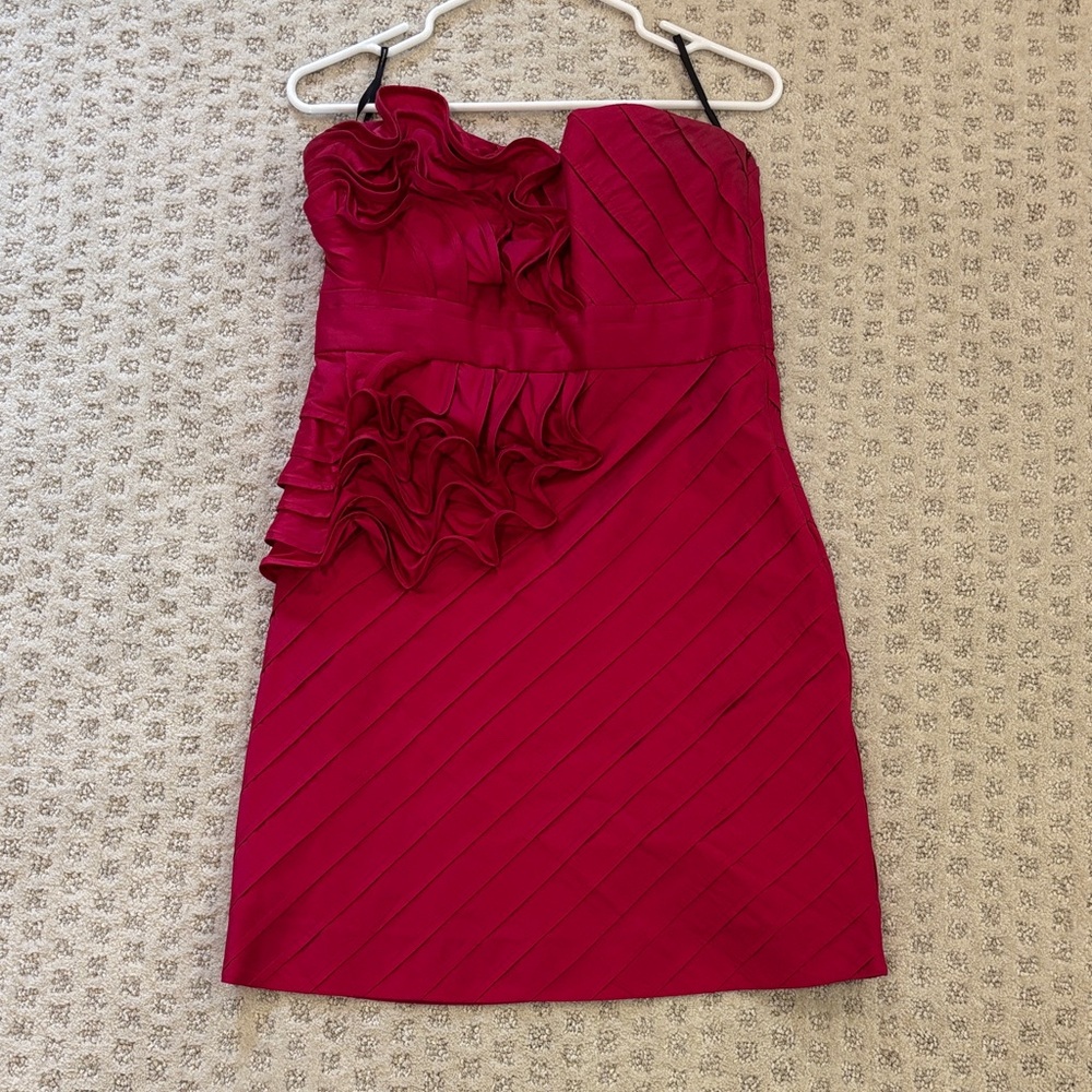 Phoebe Couture One Shoulder Red Dress